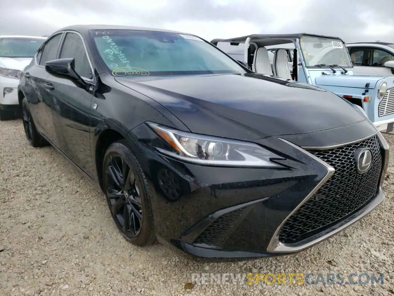 1 fotografías del automóvil dañado 58AHZ1B17MU094997 LEXUS ES350 2021
