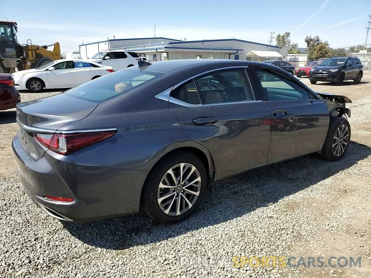 3 fotografías del automóvil dañado 58ACZ1B11NU136656 LEXUS ES350 2022