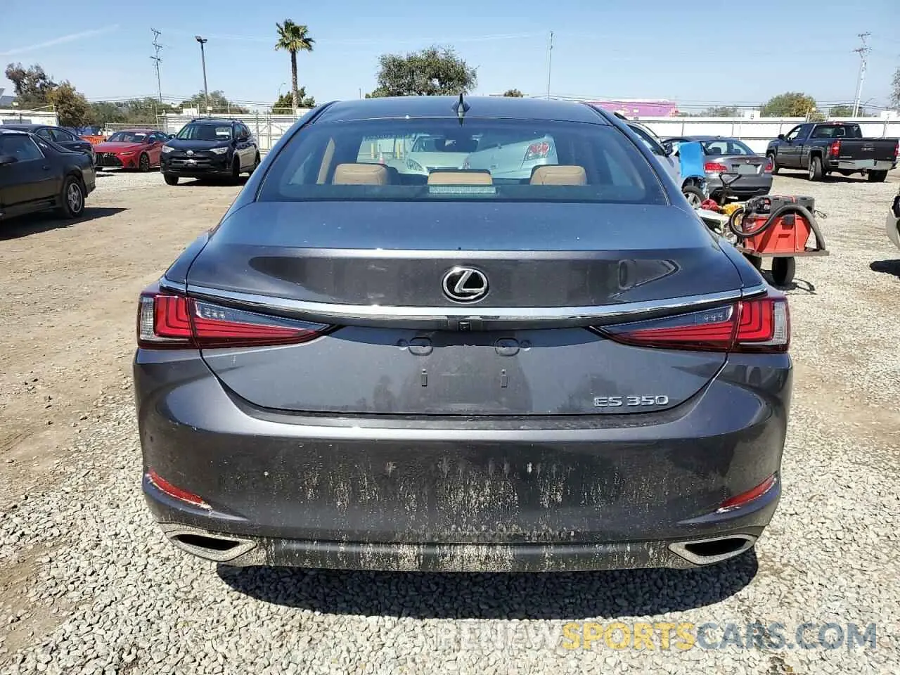 6 fotografías del automóvil dañado 58ACZ1B11NU136656 LEXUS ES350 2022