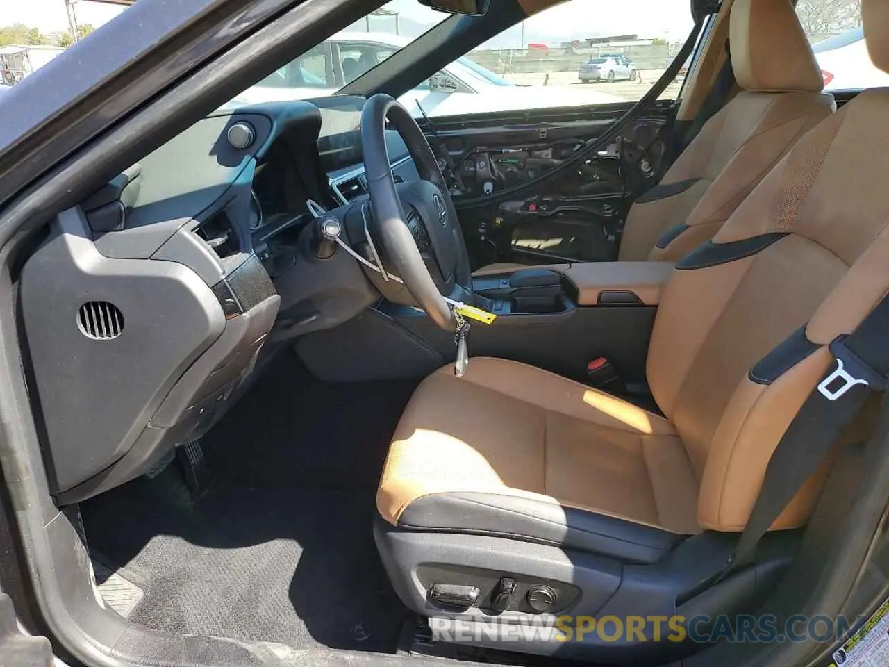 7 fotografías del automóvil dañado 58ACZ1B11NU136656 LEXUS ES350 2022