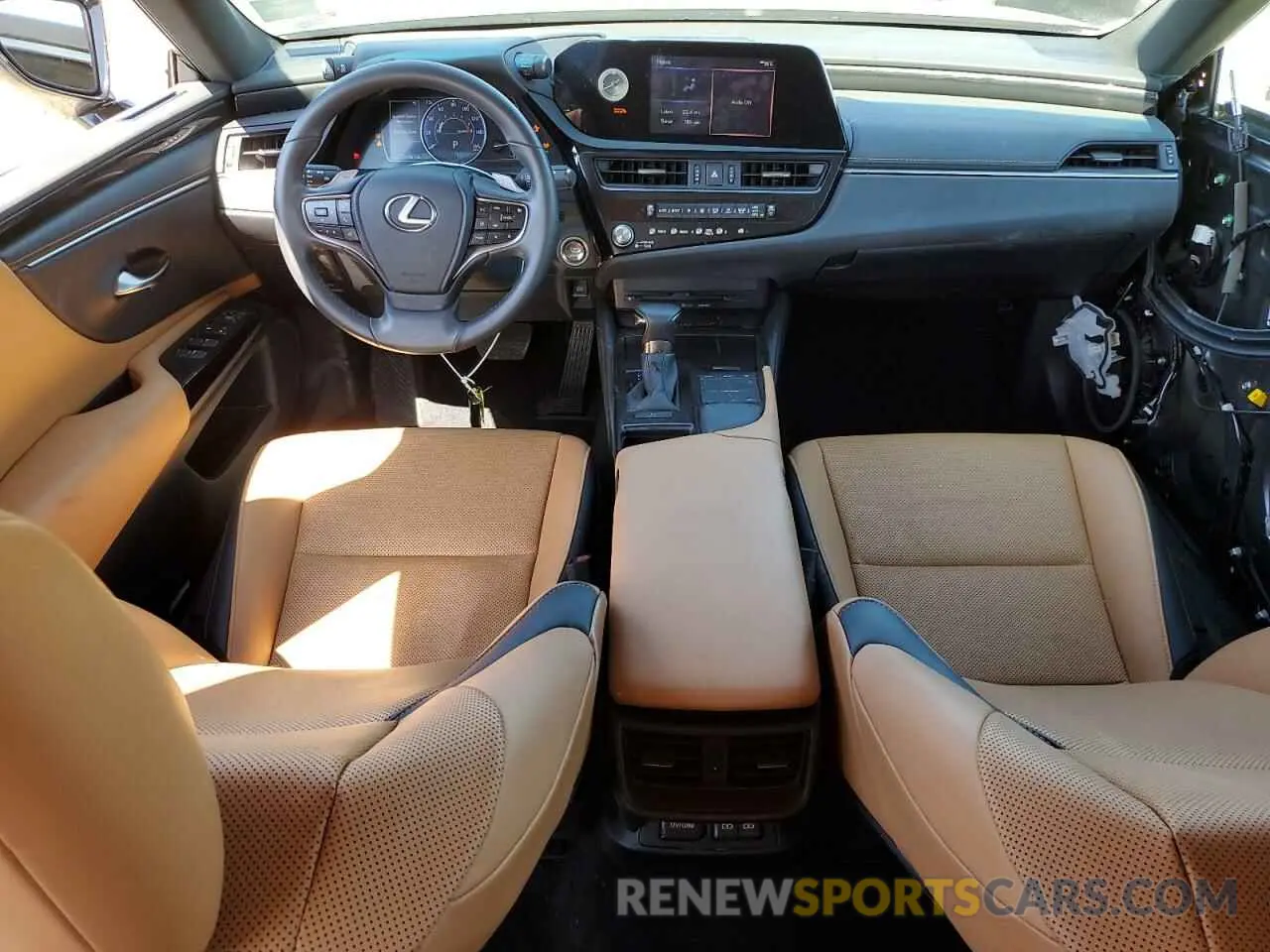 8 fotografías del automóvil dañado 58ACZ1B11NU136656 LEXUS ES350 2022