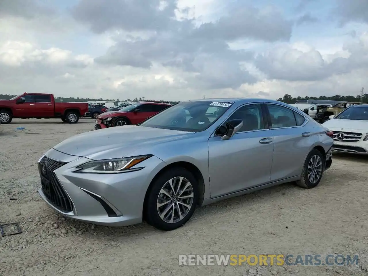 1 fotografías del automóvil dañado 58ACZ1B18NU118798 LEXUS ES350 2022
