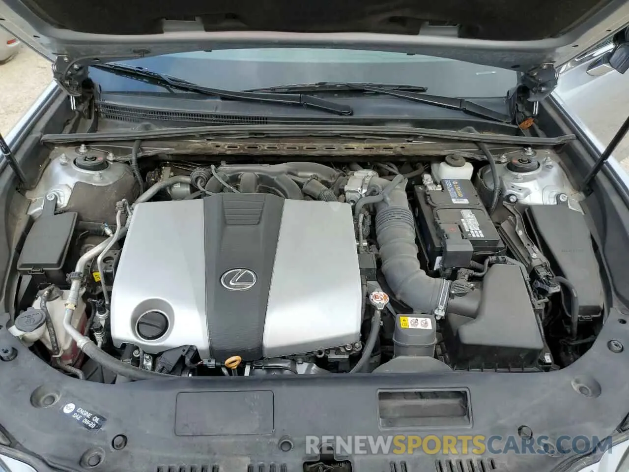 11 fotografías del automóvil dañado 58ACZ1B18NU118798 LEXUS ES350 2022