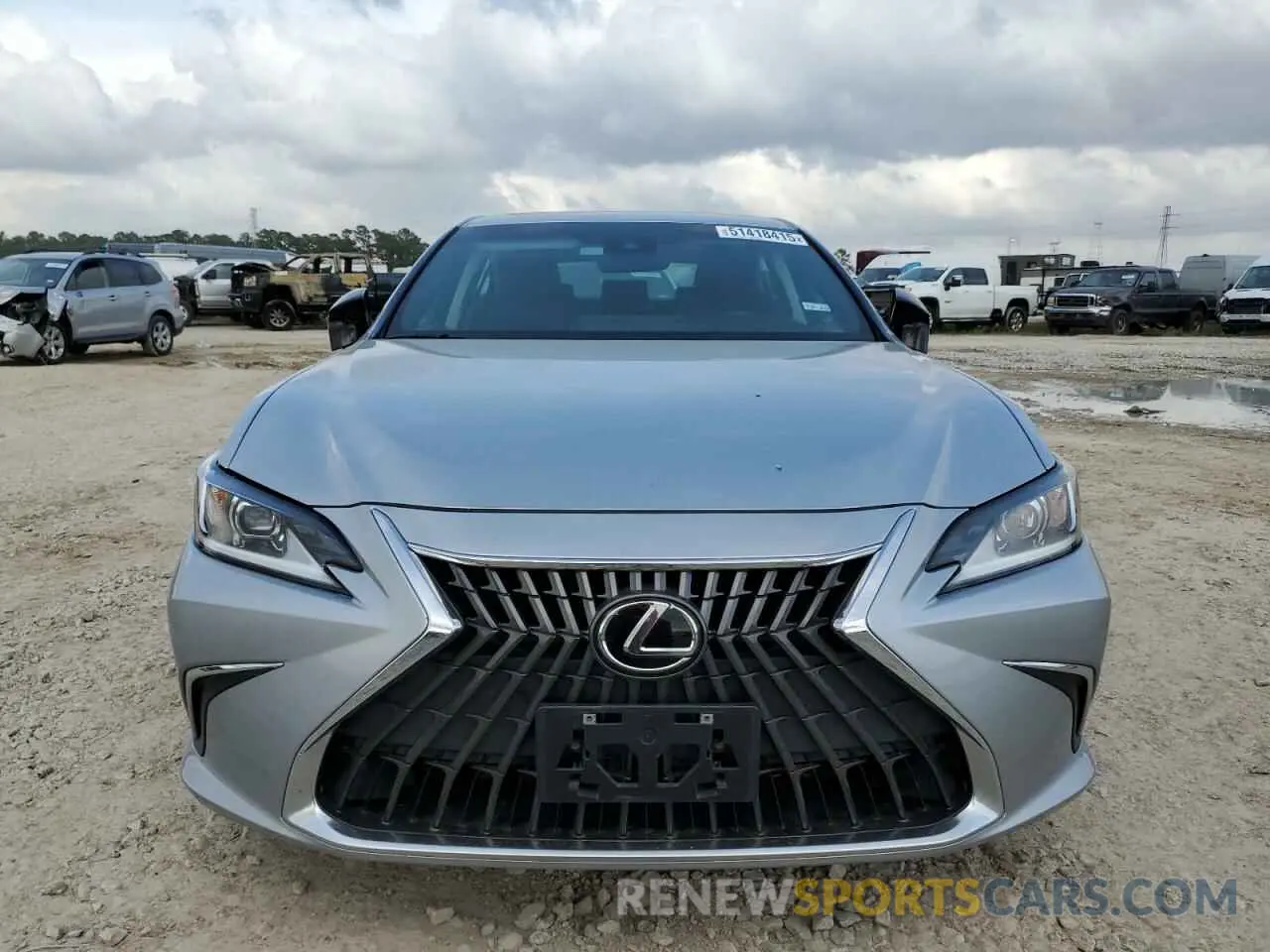5 fotografías del automóvil dañado 58ACZ1B18NU118798 LEXUS ES350 2022