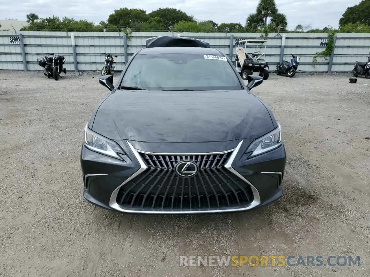 5 fotografías del automóvil dañado 58ADZ1B10NU120677 LEXUS ES350 2022