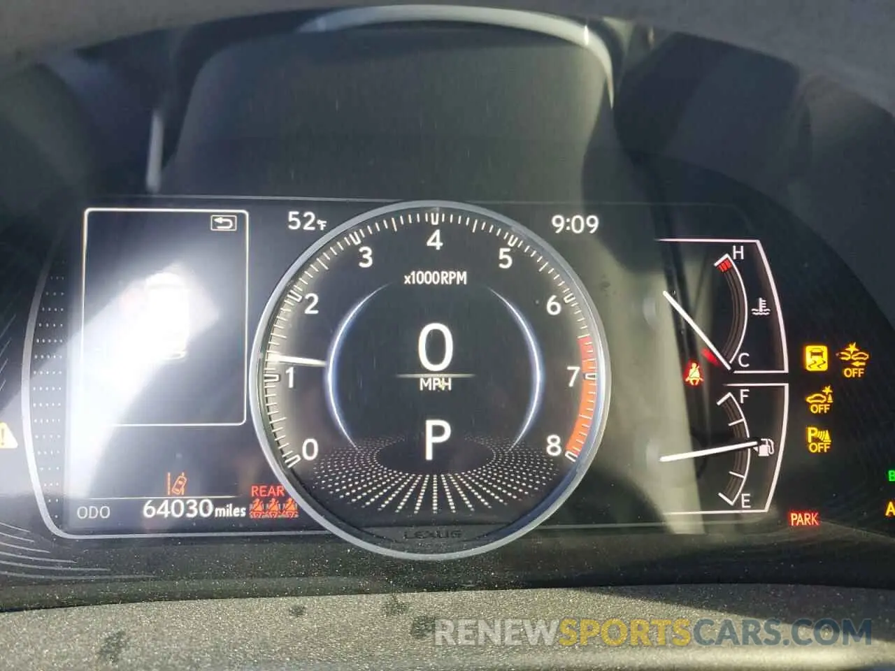 9 fotografías del automóvil dañado 58ADZ1B11NU122695 LEXUS ES350 2022