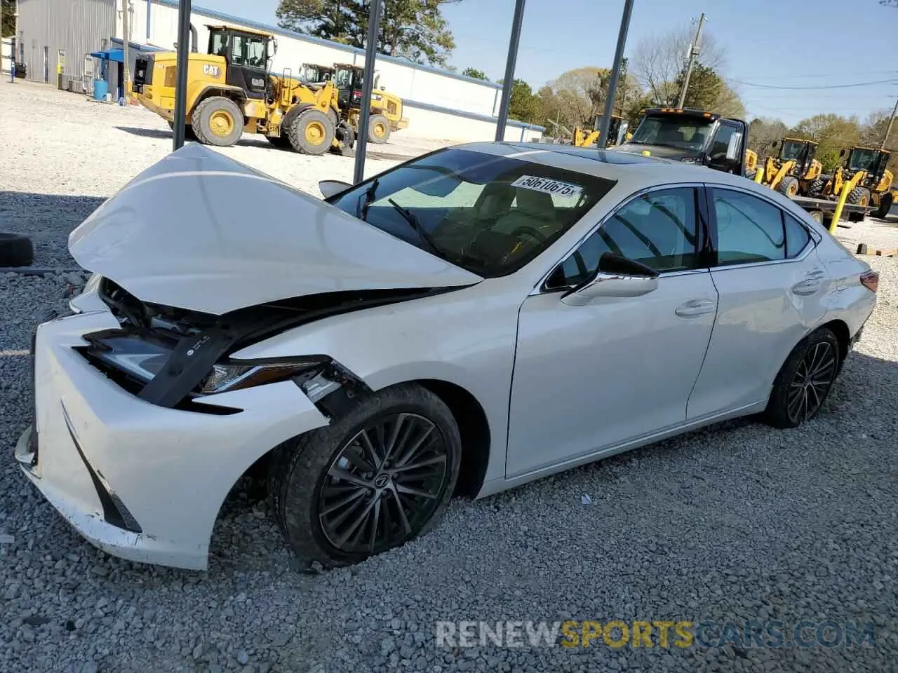 1 fotografías del automóvil dañado 58ADZ1B12NU114590 LEXUS ES350 2022