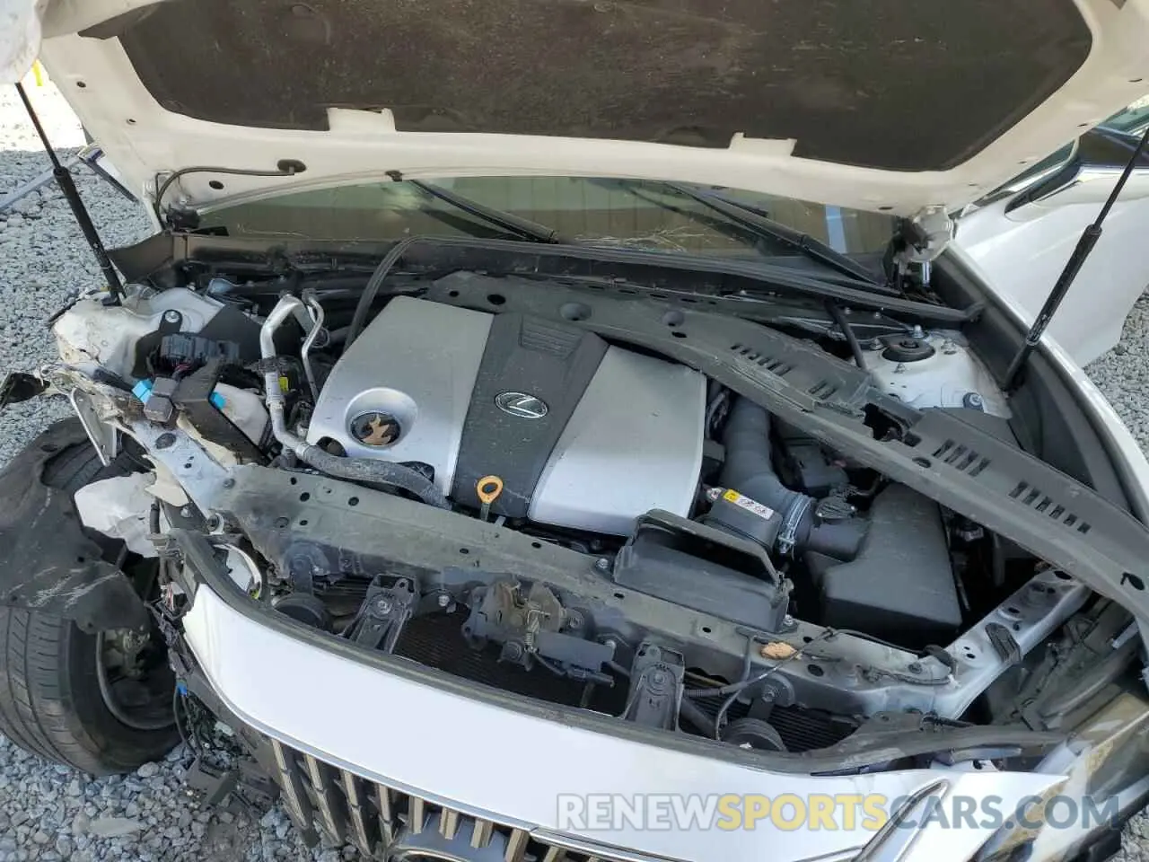 11 fotografías del automóvil dañado 58ADZ1B12NU114590 LEXUS ES350 2022