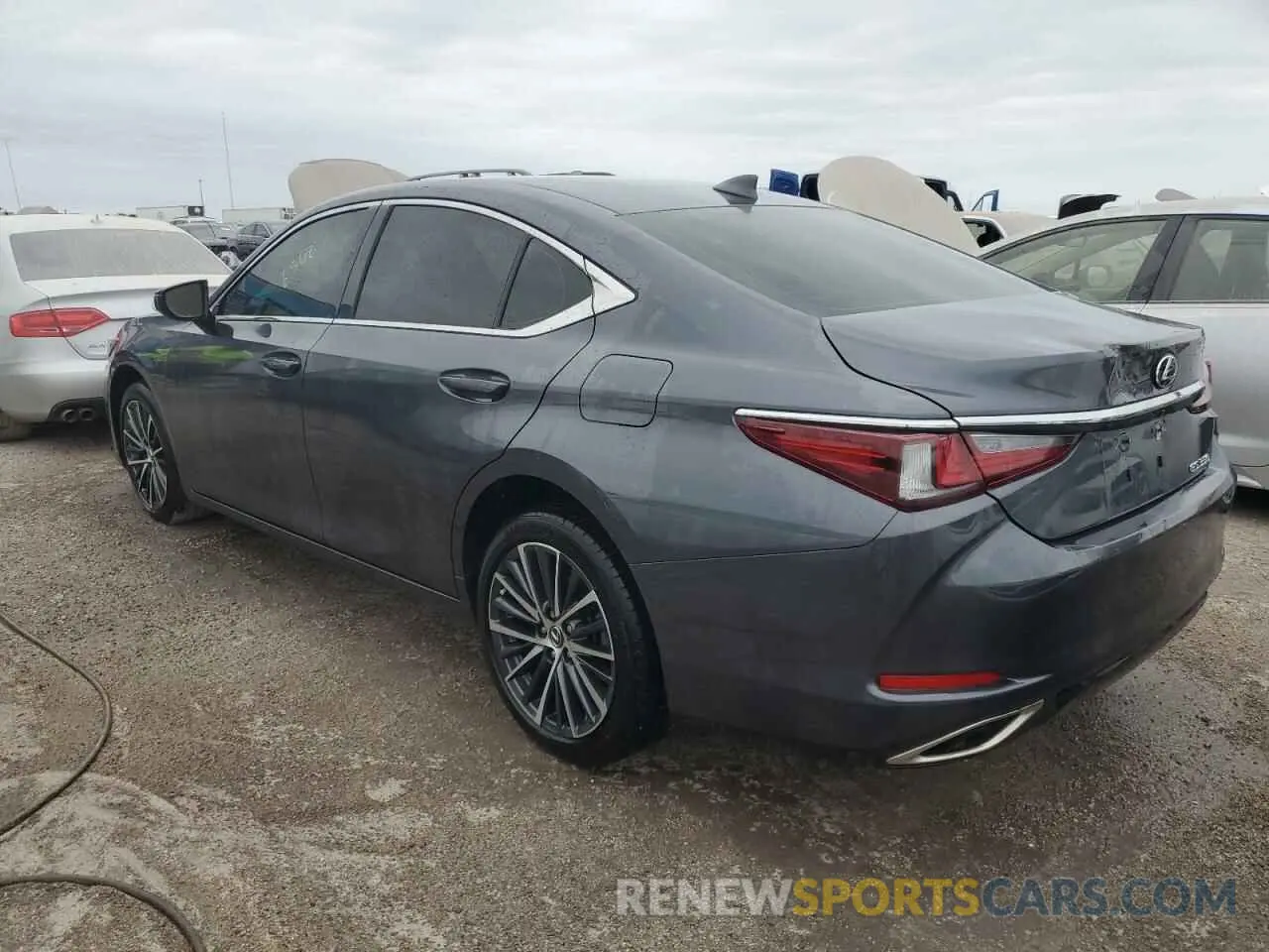 2 fotografías del automóvil dañado 58ADZ1B12NU121796 LEXUS ES350 2022