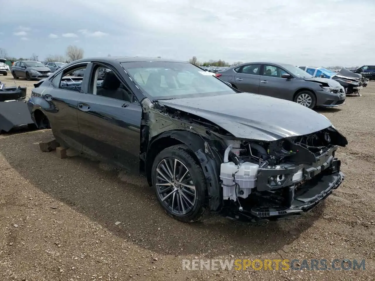 4 fotografías del automóvil dañado 58ADZ1B12NU134872 LEXUS ES350 2022
