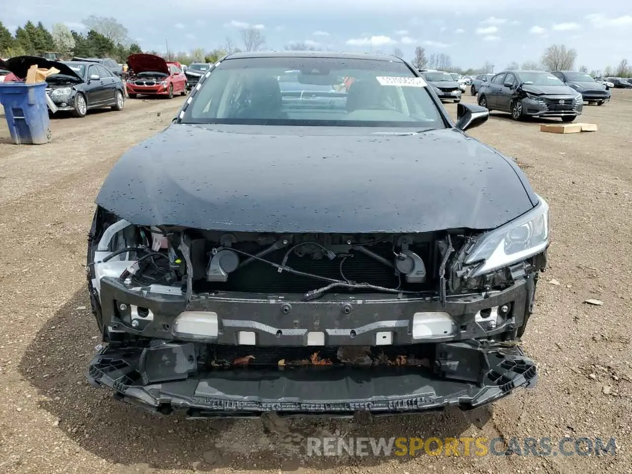5 fotografías del automóvil dañado 58ADZ1B12NU134872 LEXUS ES350 2022