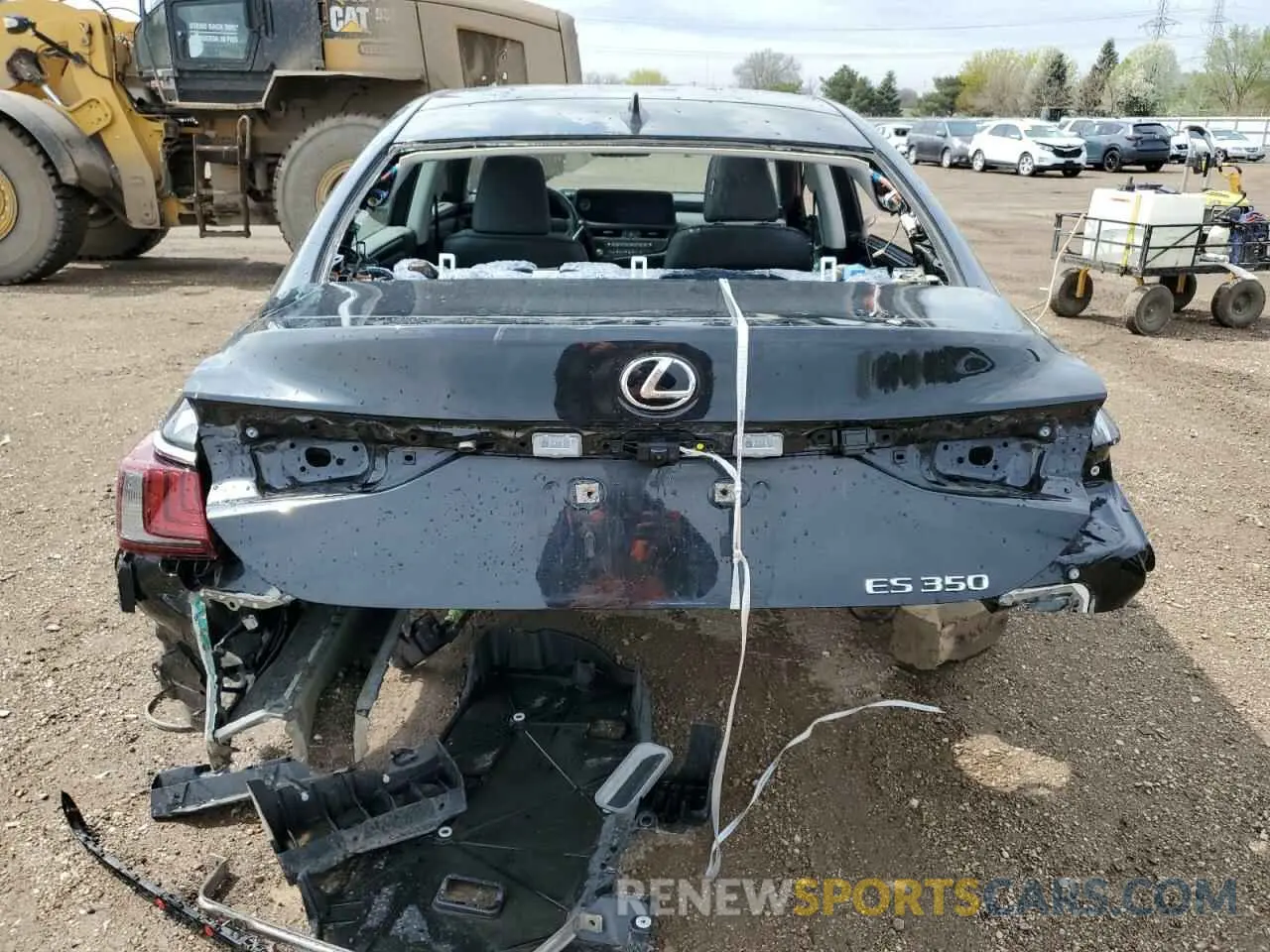 6 fotografías del automóvil dañado 58ADZ1B12NU134872 LEXUS ES350 2022