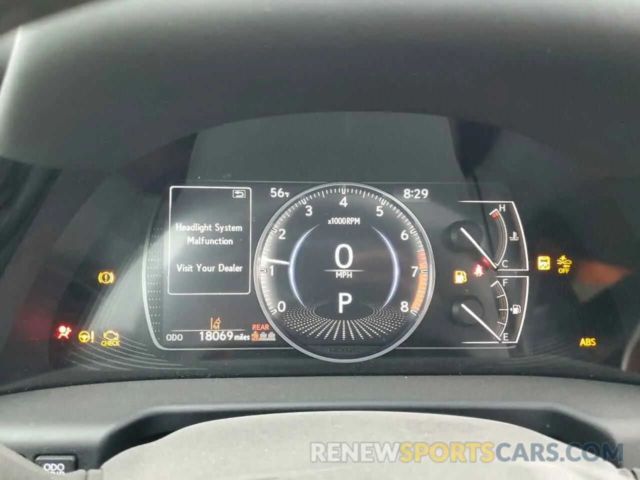 9 fotografías del automóvil dañado 58ADZ1B12NU134872 LEXUS ES350 2022