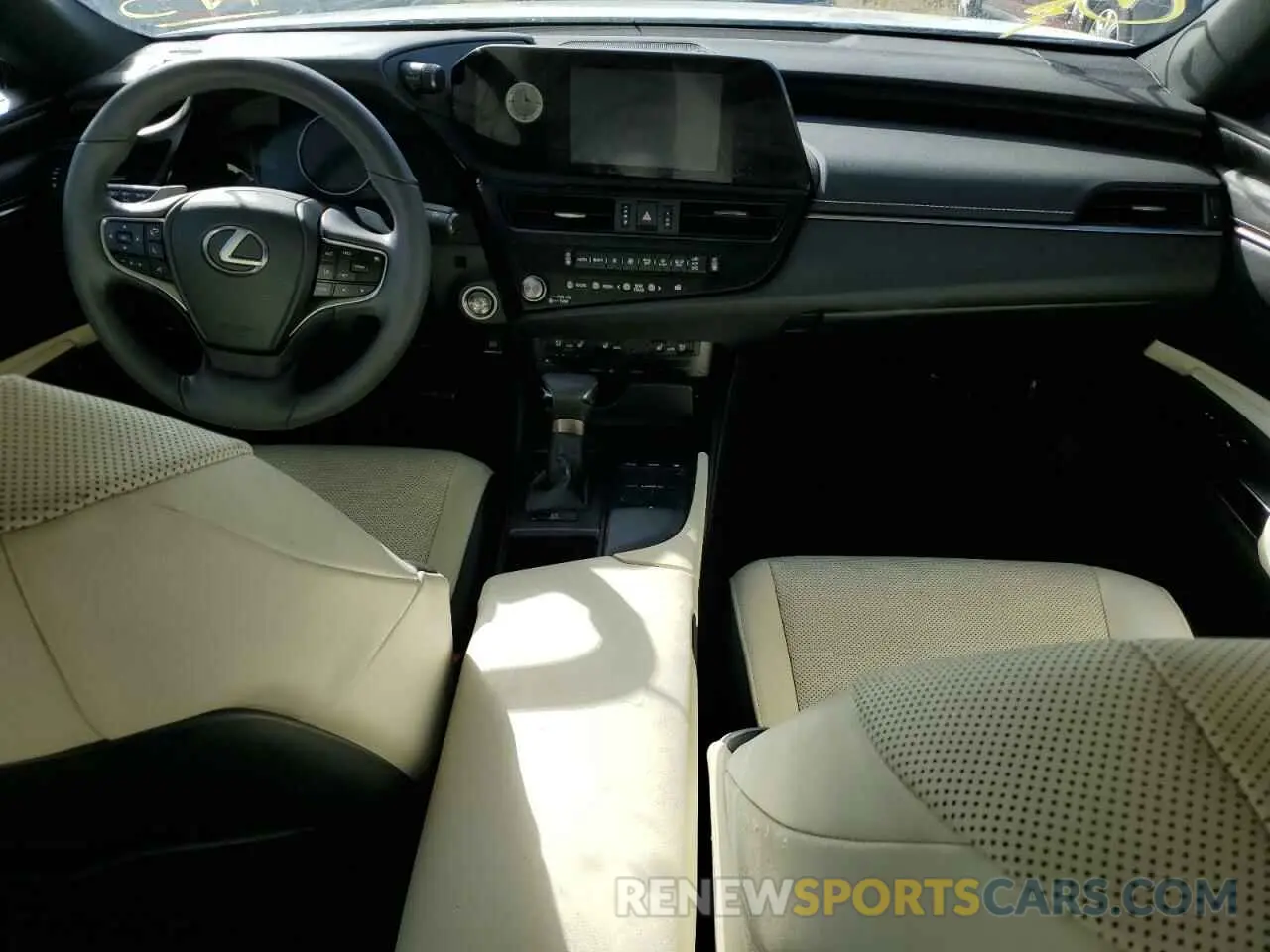8 fotografías del automóvil dañado 58ADZ1B13NU112220 LEXUS ES350 2022