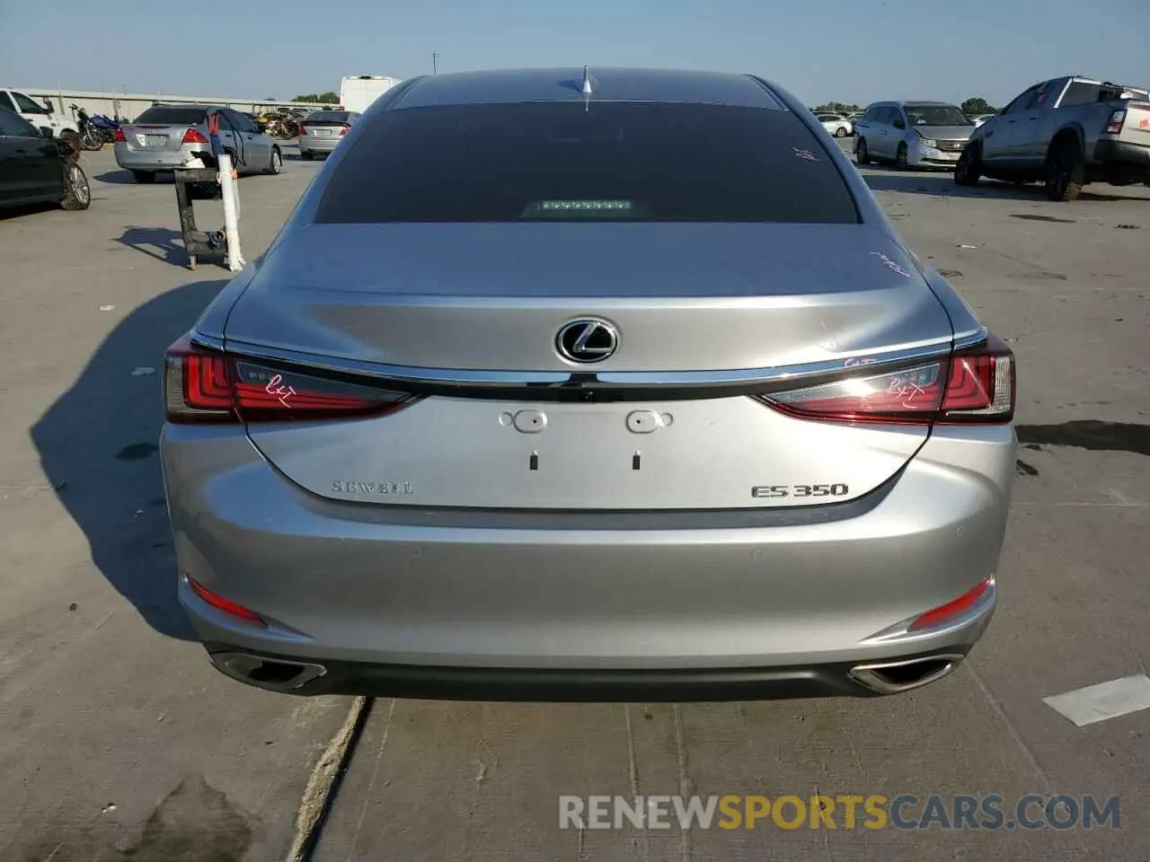 6 fotografías del automóvil dañado 58ADZ1B13NU117529 LEXUS ES350 2022