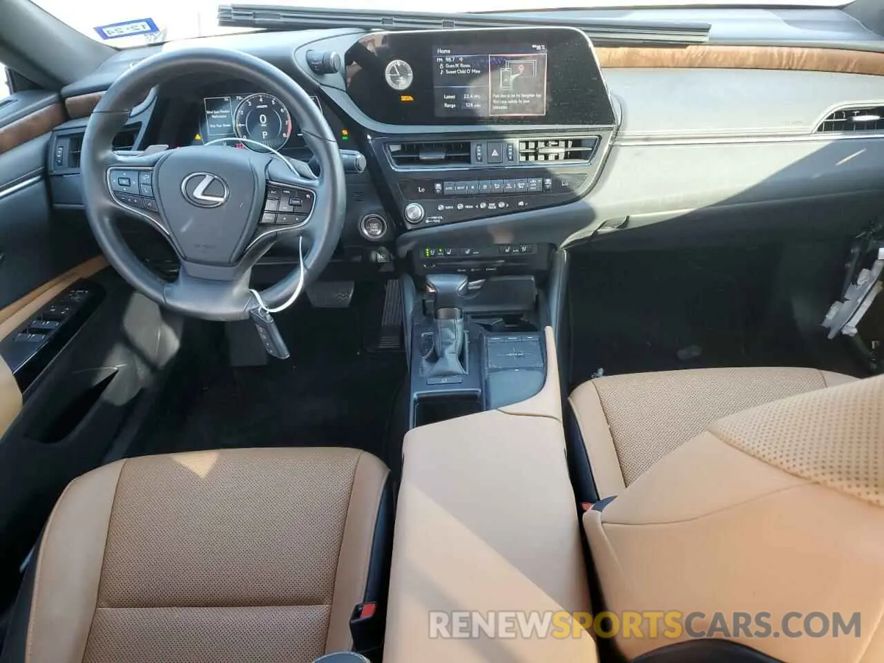 8 fotografías del automóvil dañado 58ADZ1B13NU117529 LEXUS ES350 2022