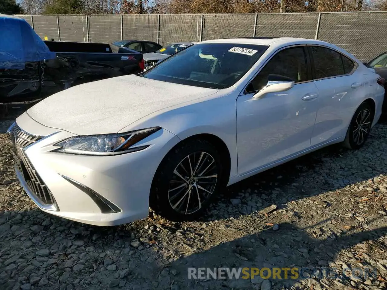 1 fotografías del automóvil dañado 58ADZ1B13NU123086 LEXUS ES350 2022