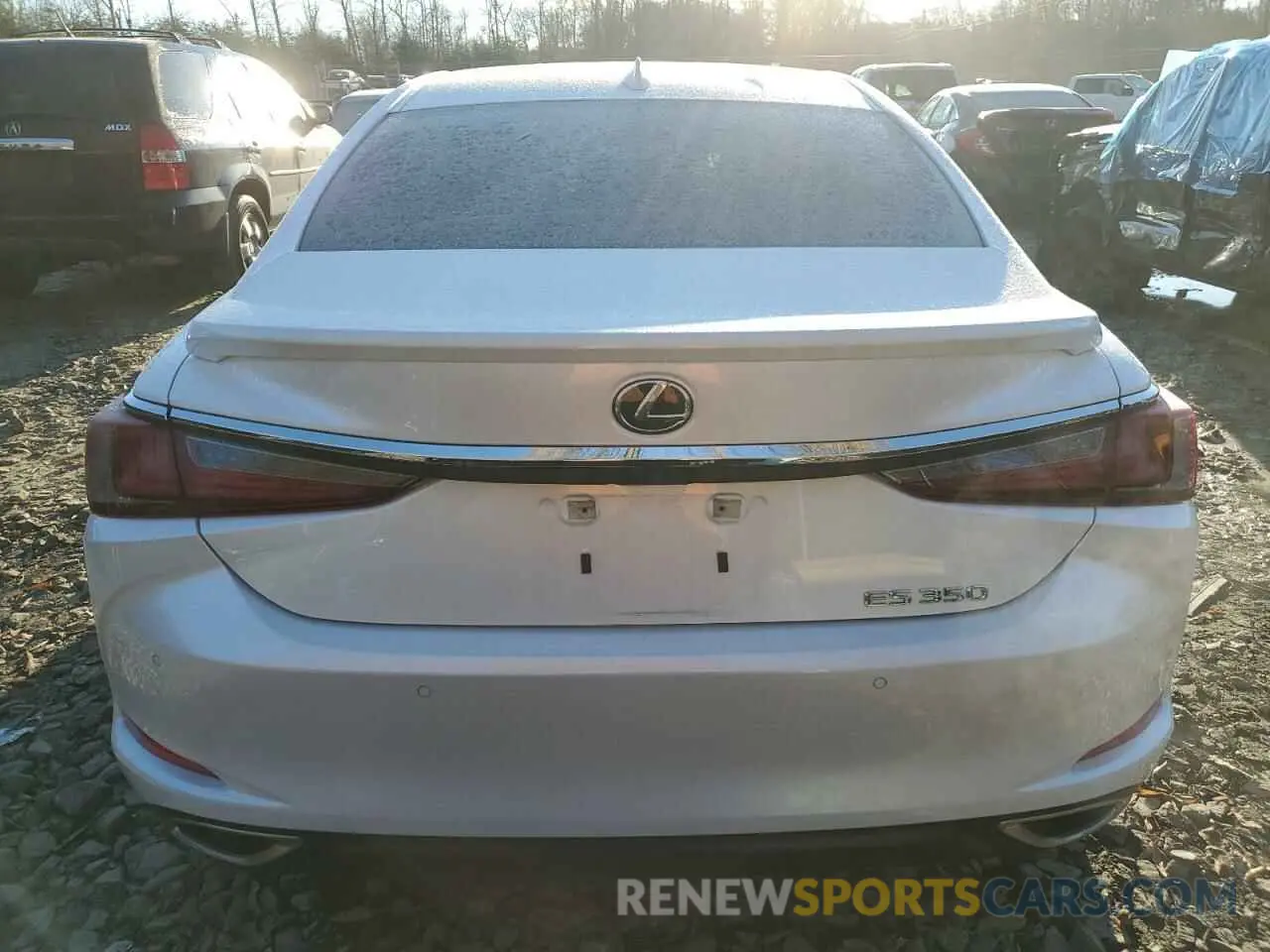 6 fotografías del automóvil dañado 58ADZ1B13NU123086 LEXUS ES350 2022