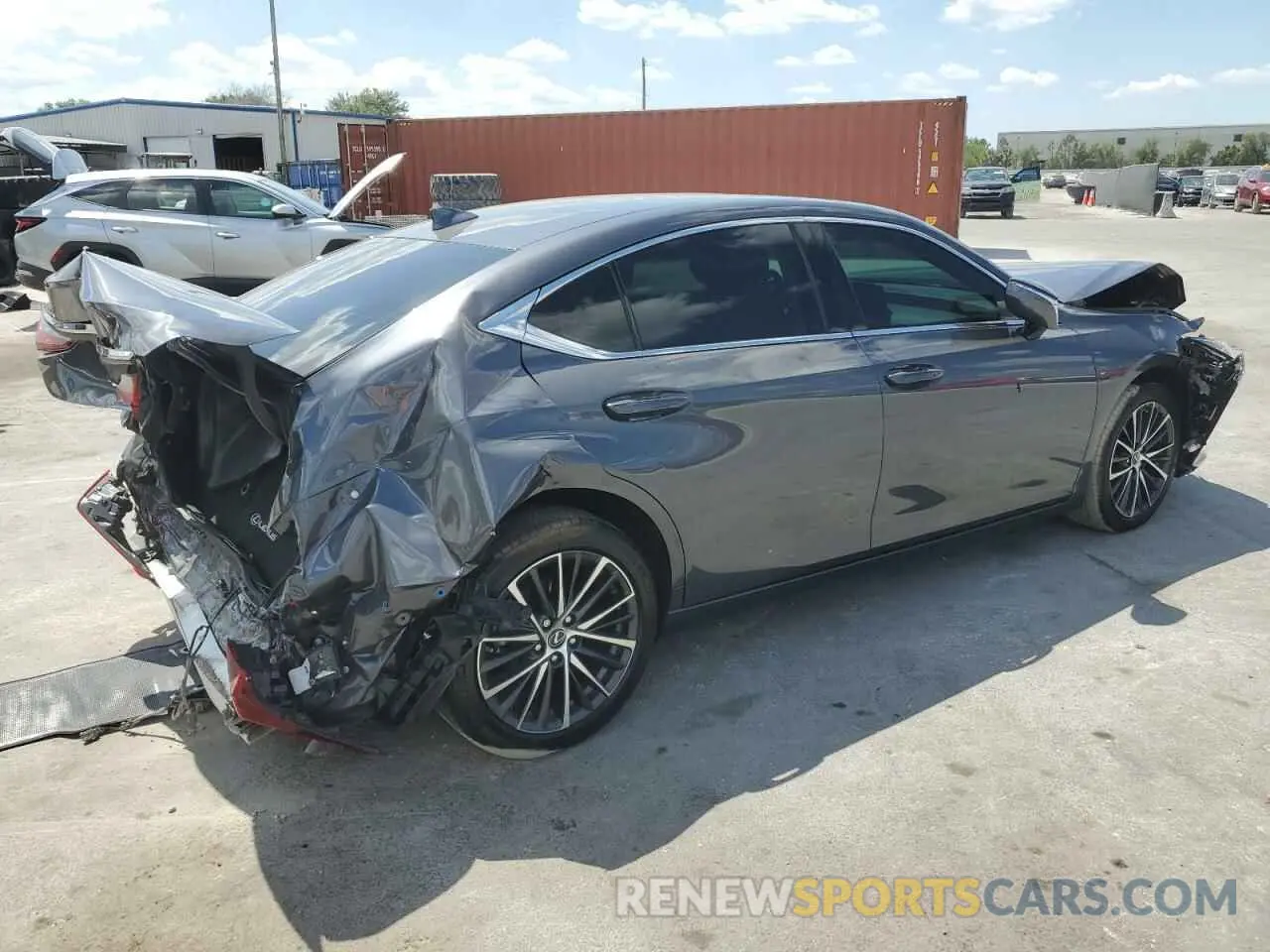 3 fotografías del automóvil dañado 58ADZ1B13NU123783 LEXUS ES350 2022