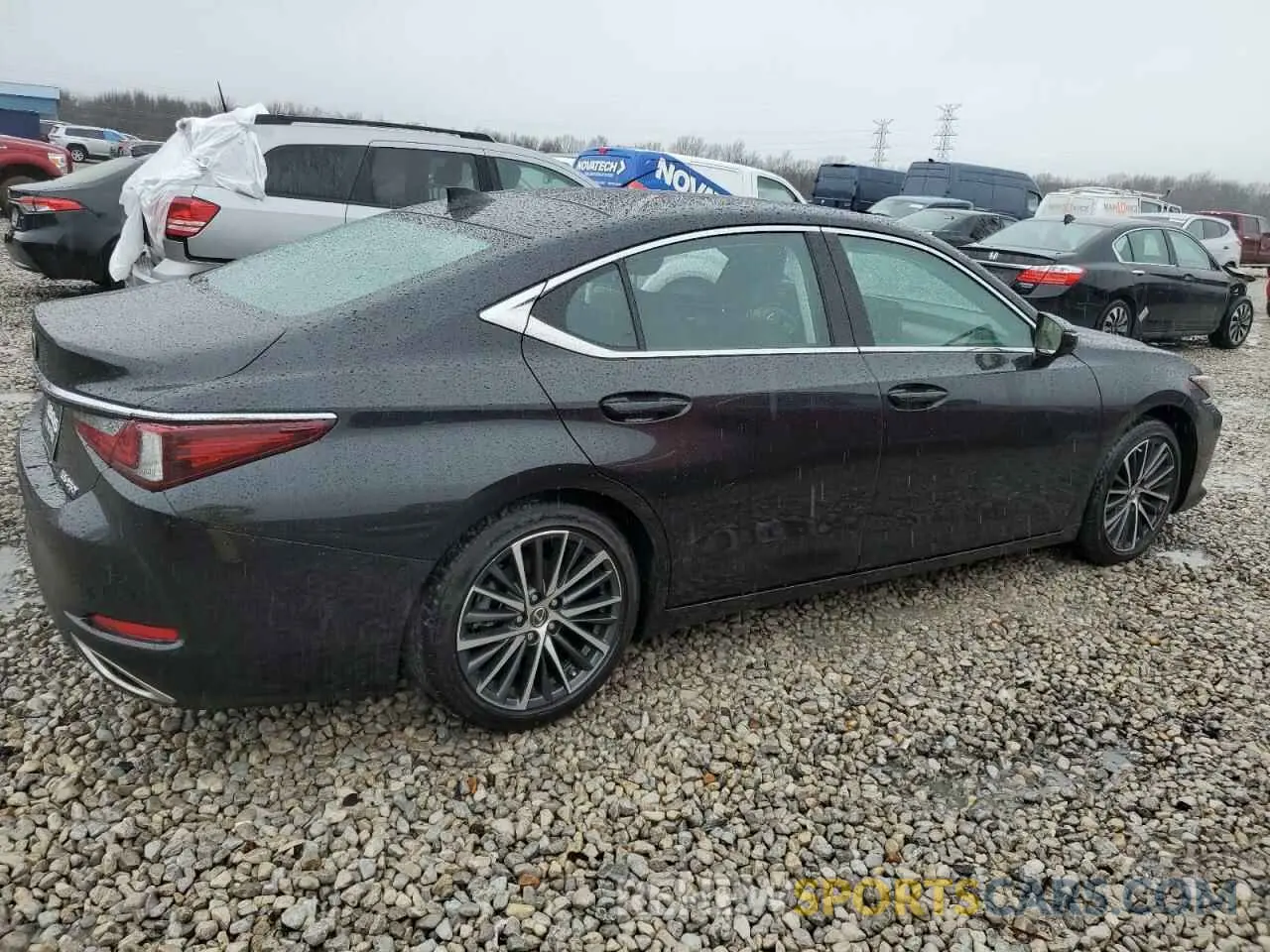 3 fotografías del automóvil dañado 58ADZ1B13NU137151 LEXUS ES350 2022