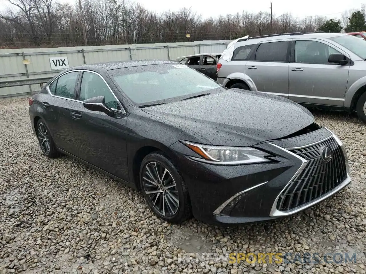 4 fotografías del automóvil dañado 58ADZ1B13NU137151 LEXUS ES350 2022