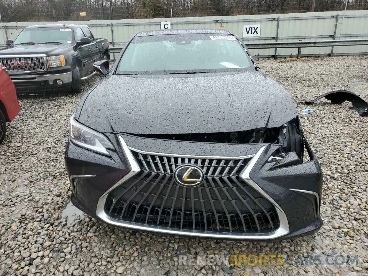 5 fotografías del automóvil dañado 58ADZ1B13NU137151 LEXUS ES350 2022