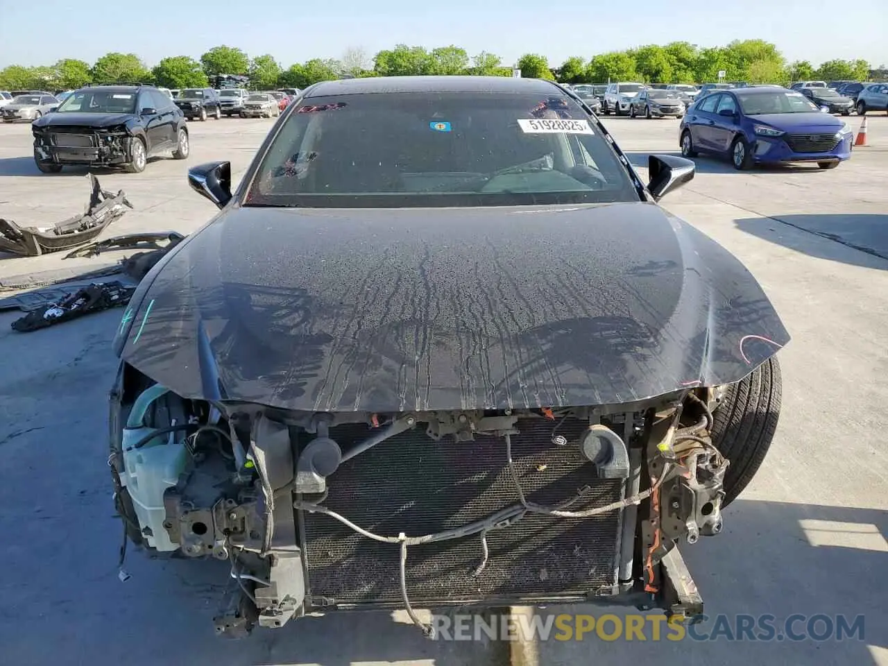 5 fotografías del automóvil dañado 58ADZ1B14NU125722 LEXUS ES350 2022