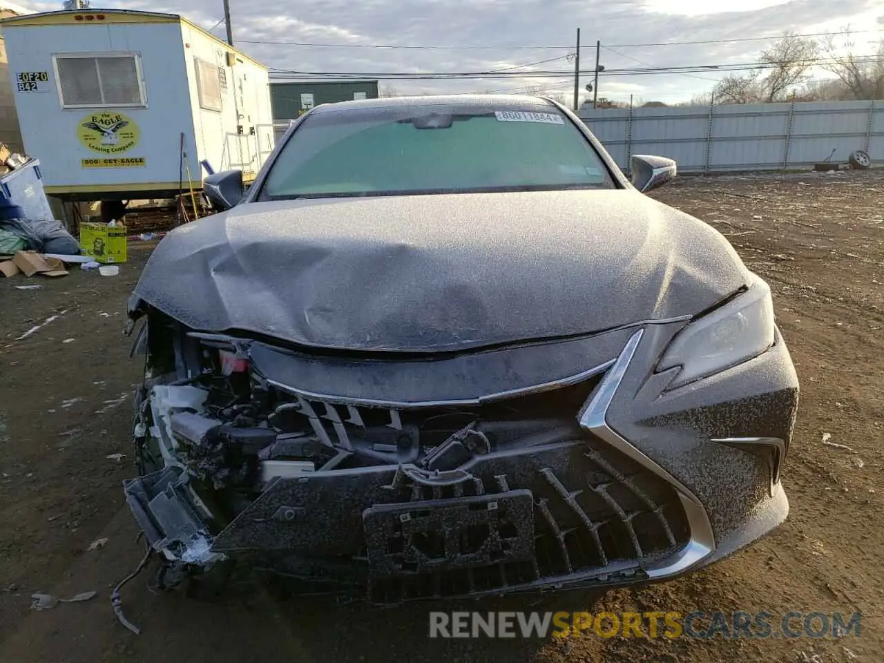 5 fotografías del automóvil dañado 58ADZ1B14NU133013 LEXUS ES350 2022