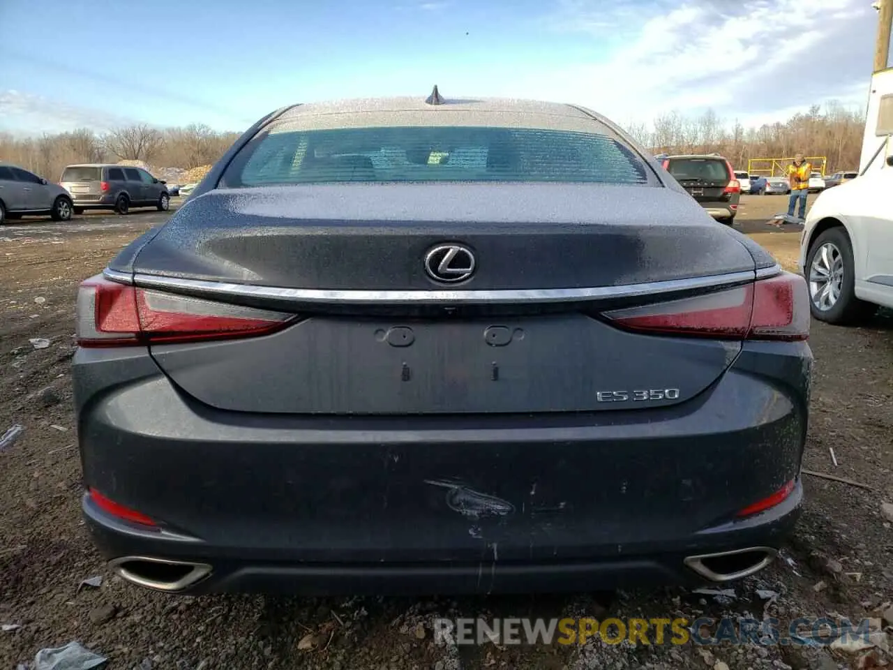 6 fotografías del automóvil dañado 58ADZ1B14NU133013 LEXUS ES350 2022