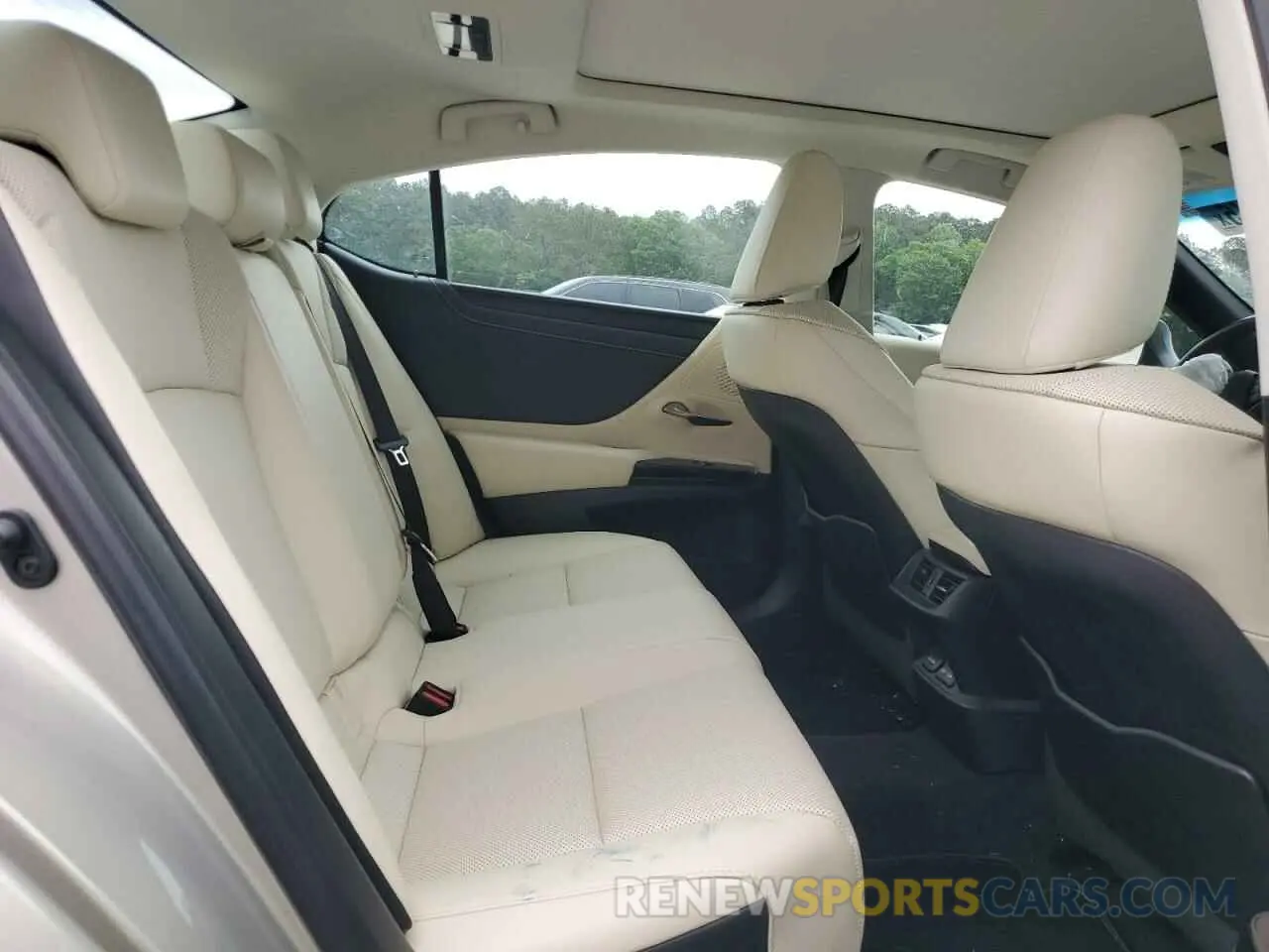 10 fotografías del automóvil dañado 58ADZ1B14NU139183 LEXUS ES350 2022