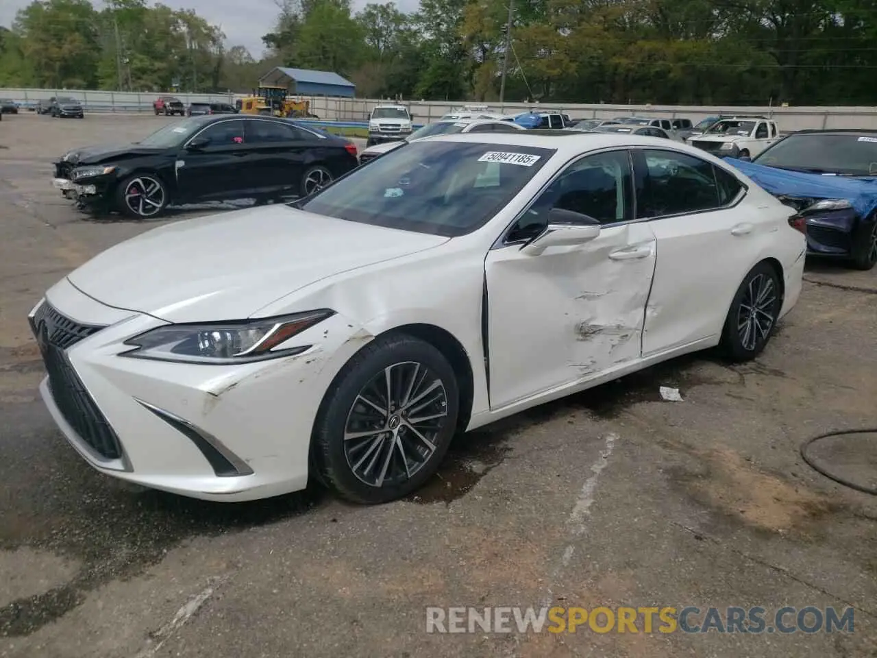 1 fotografías del automóvil dañado 58ADZ1B17NU123334 LEXUS ES350 2022