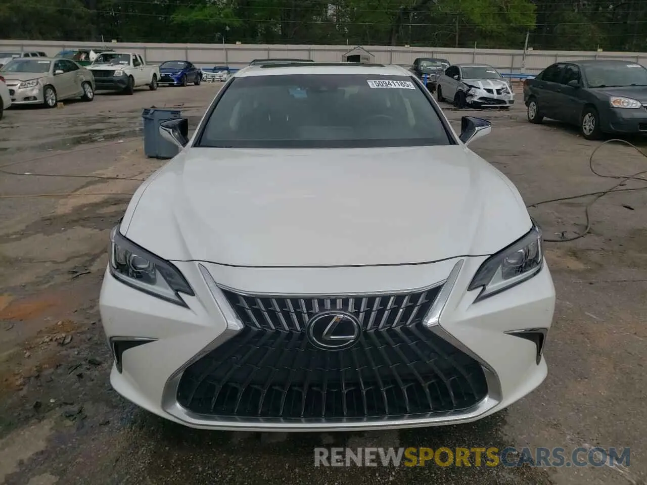 5 fotografías del automóvil dañado 58ADZ1B17NU123334 LEXUS ES350 2022