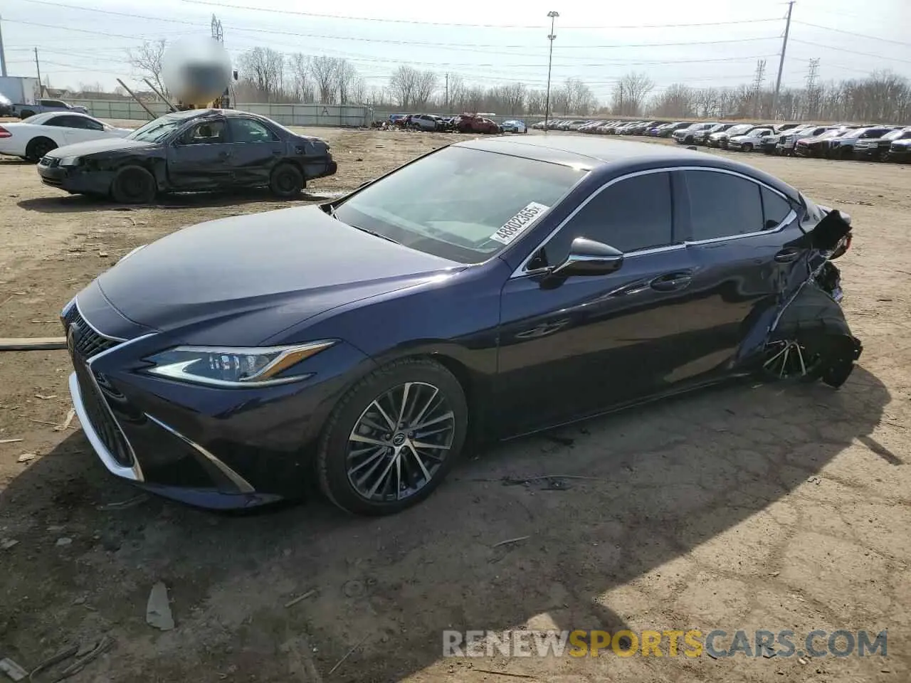 1 fotografías del automóvil dañado 58ADZ1B17NU126248 LEXUS ES350 2022