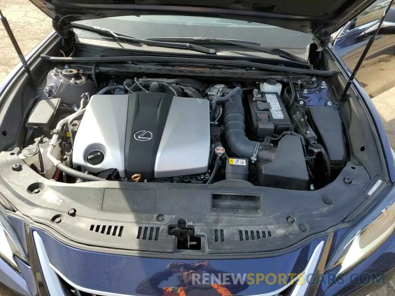 11 fotografías del automóvil dañado 58ADZ1B17NU126248 LEXUS ES350 2022