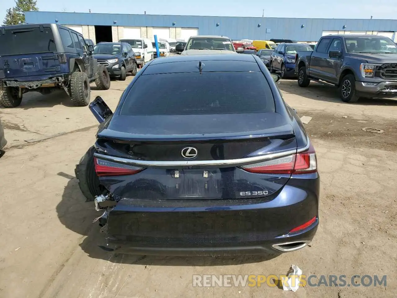 6 fotografías del automóvil dañado 58ADZ1B17NU126248 LEXUS ES350 2022
