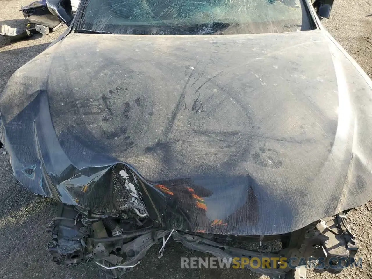 11 fotografías del automóvil dañado 58ADZ1B17NU136178 LEXUS ES350 2022