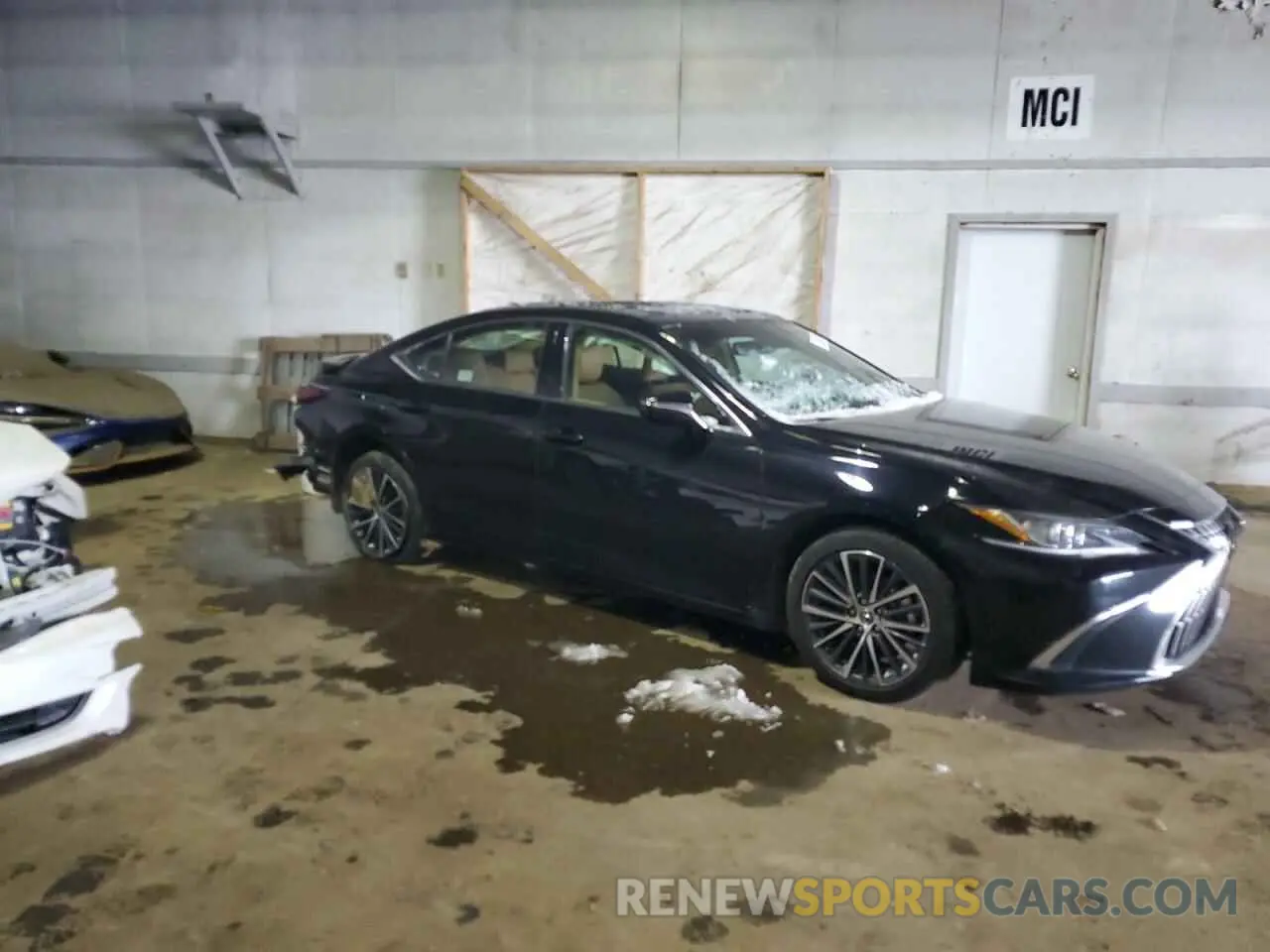 4 fotografías del automóvil dañado 58ADZ1B18NU124394 LEXUS ES350 2022