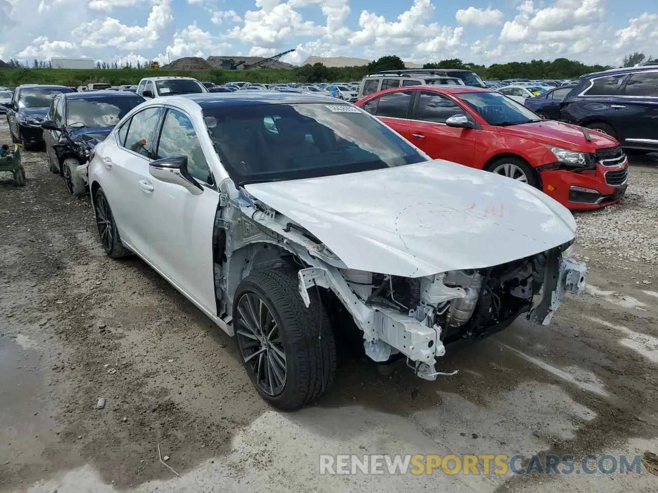 1 fotografías del automóvil dañado 58ADZ1B18NU132687 LEXUS ES350 2022