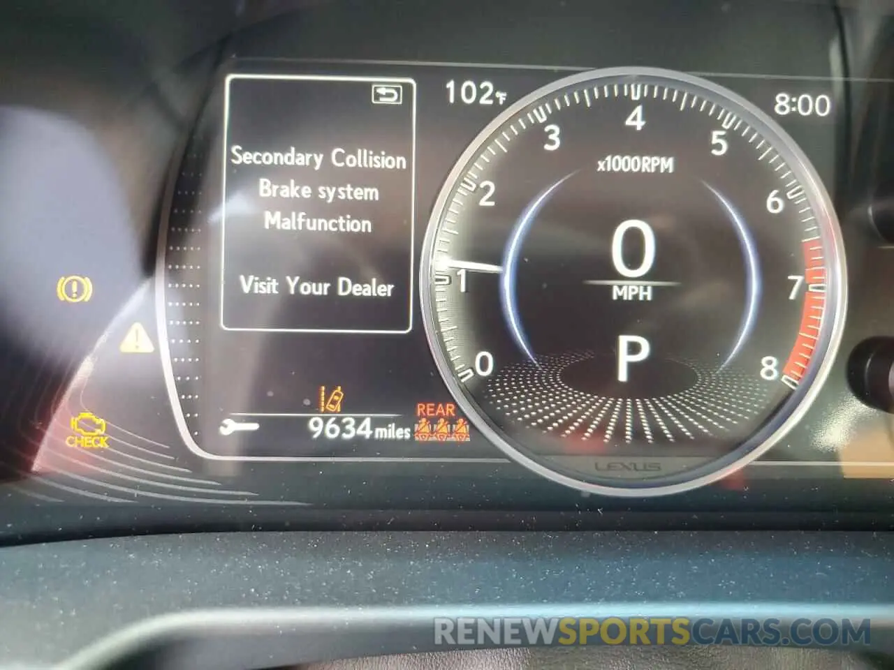 8 fotografías del automóvil dañado 58ADZ1B18NU132687 LEXUS ES350 2022