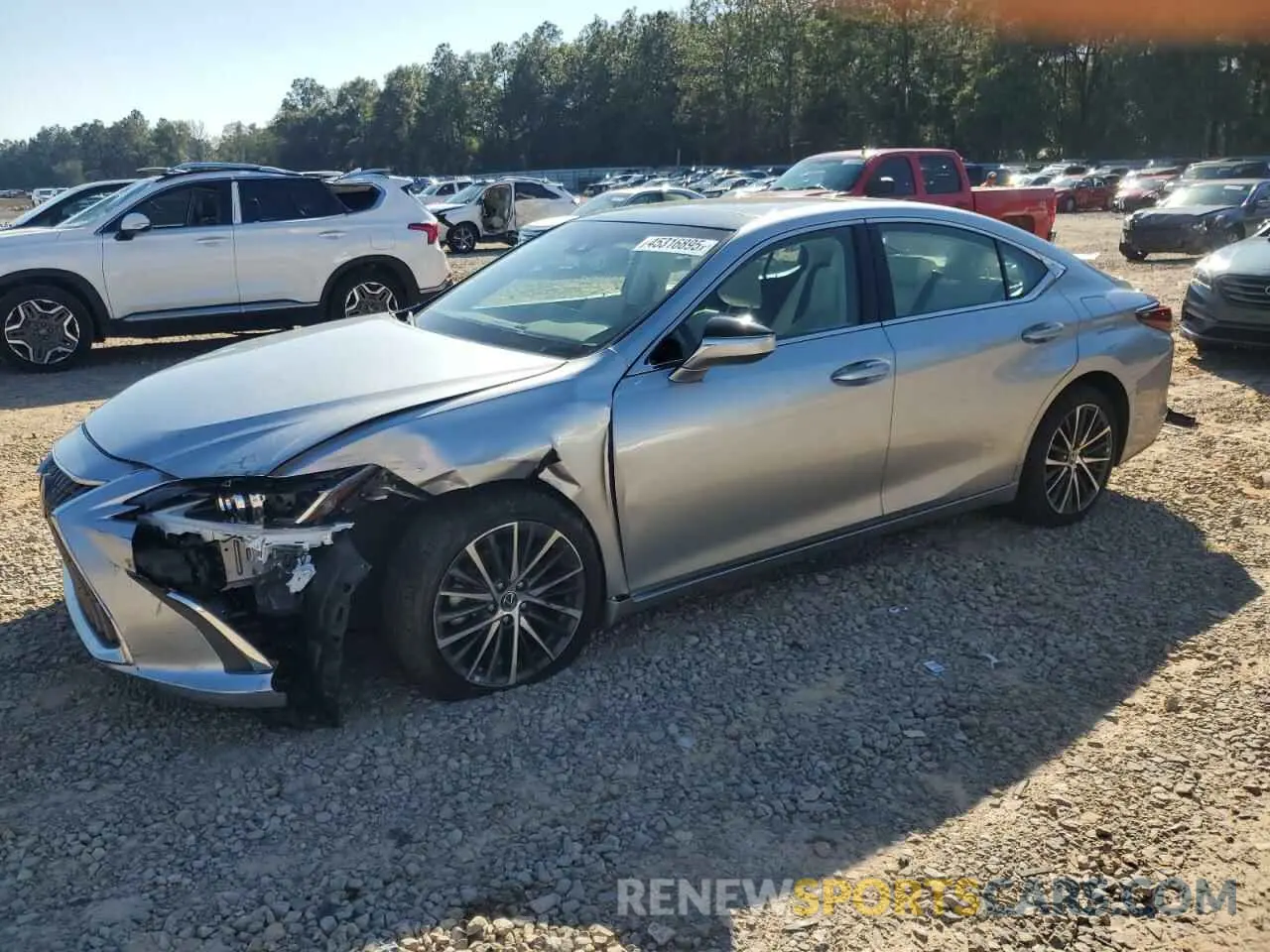 1 fotografías del automóvil dañado 58ADZ1B18NU135301 LEXUS ES350 2022