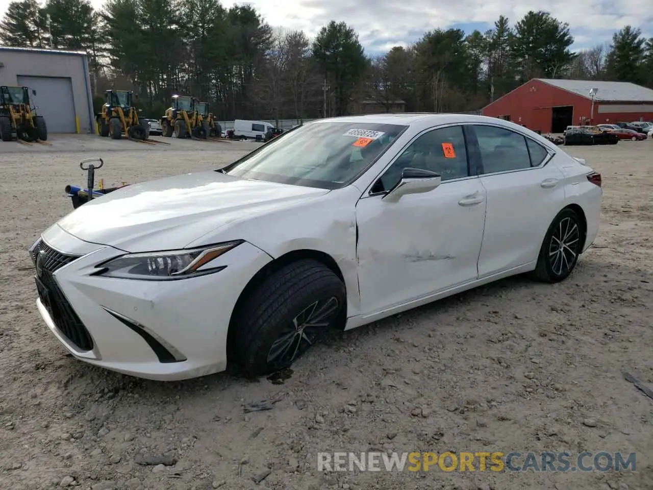 1 fotografías del automóvil dañado 58ADZ1B19NU122220 LEXUS ES350 2022