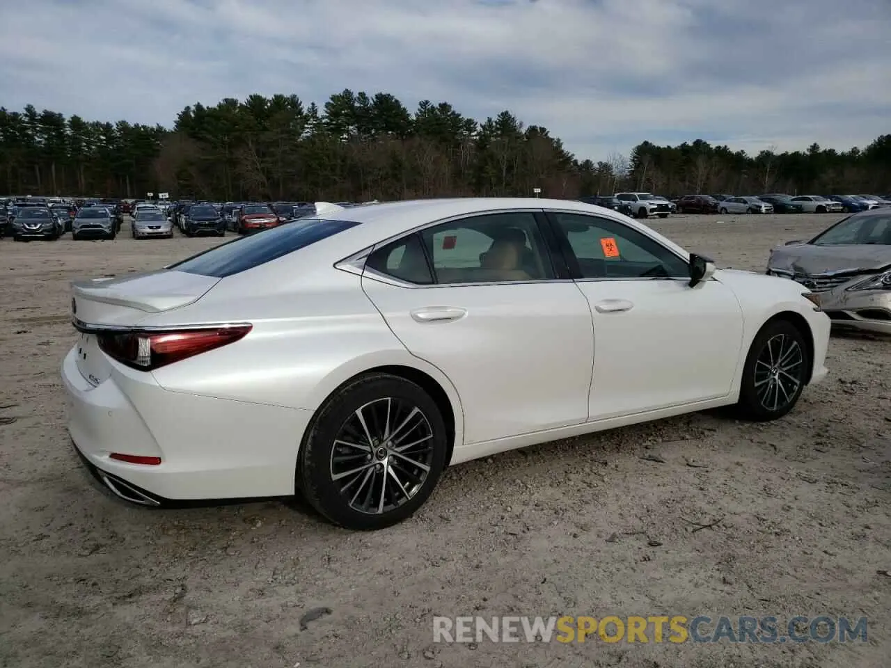 3 fotografías del automóvil dañado 58ADZ1B19NU122220 LEXUS ES350 2022
