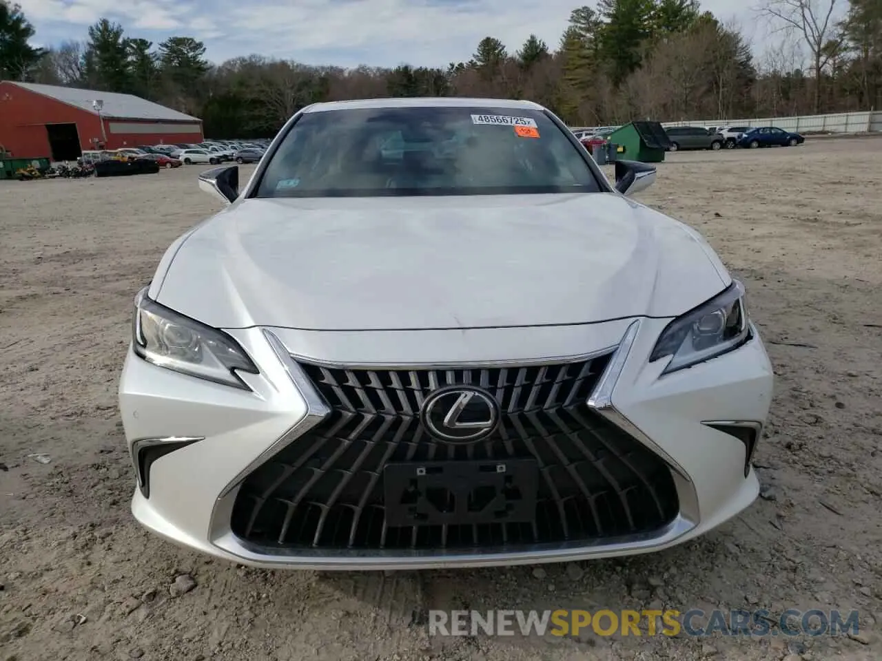 5 fotografías del automóvil dañado 58ADZ1B19NU122220 LEXUS ES350 2022
