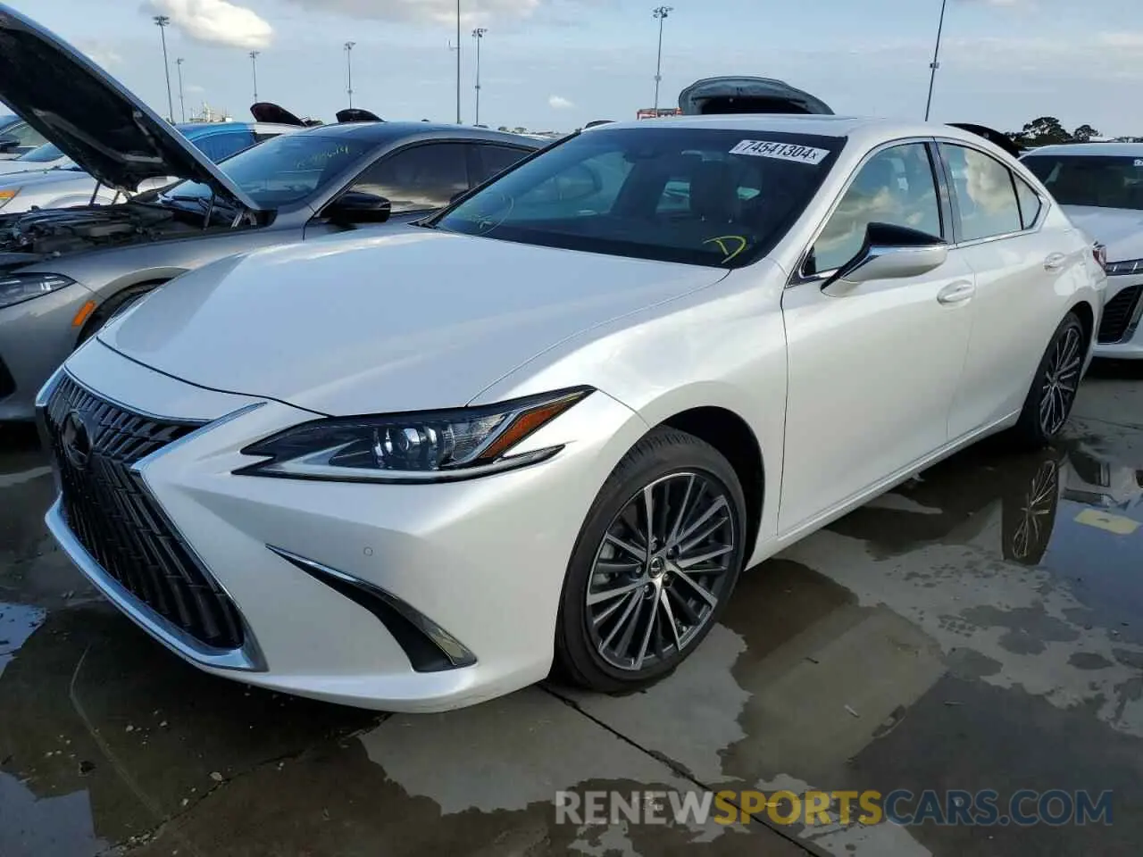 1 fotografías del automóvil dañado 58ADZ1B19NU138515 LEXUS ES350 2022