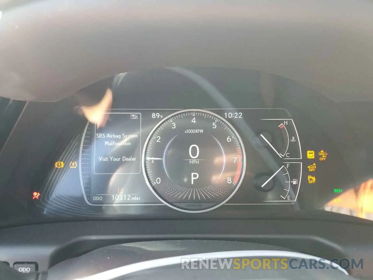 9 fotografías del automóvil dañado 58ADZ1B19NU138515 LEXUS ES350 2022