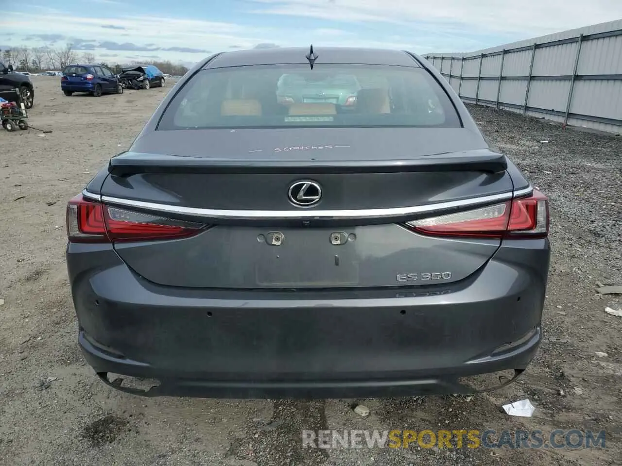 6 fotografías del automóvil dañado 58ADZ1B1XNU118581 LEXUS ES350 2022