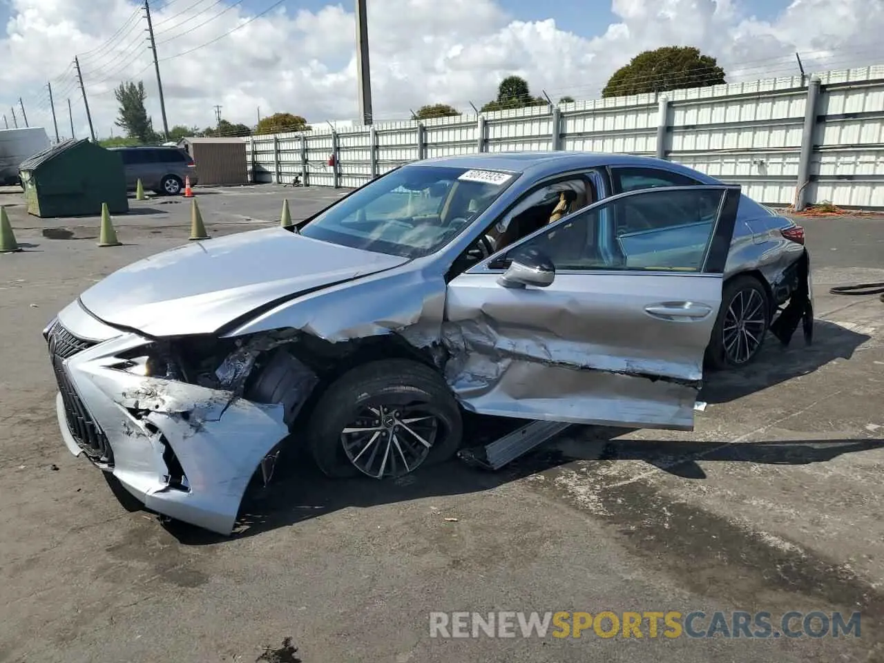 1 fotografías del automóvil dañado 58ADZ1B1XNU124011 LEXUS ES350 2022