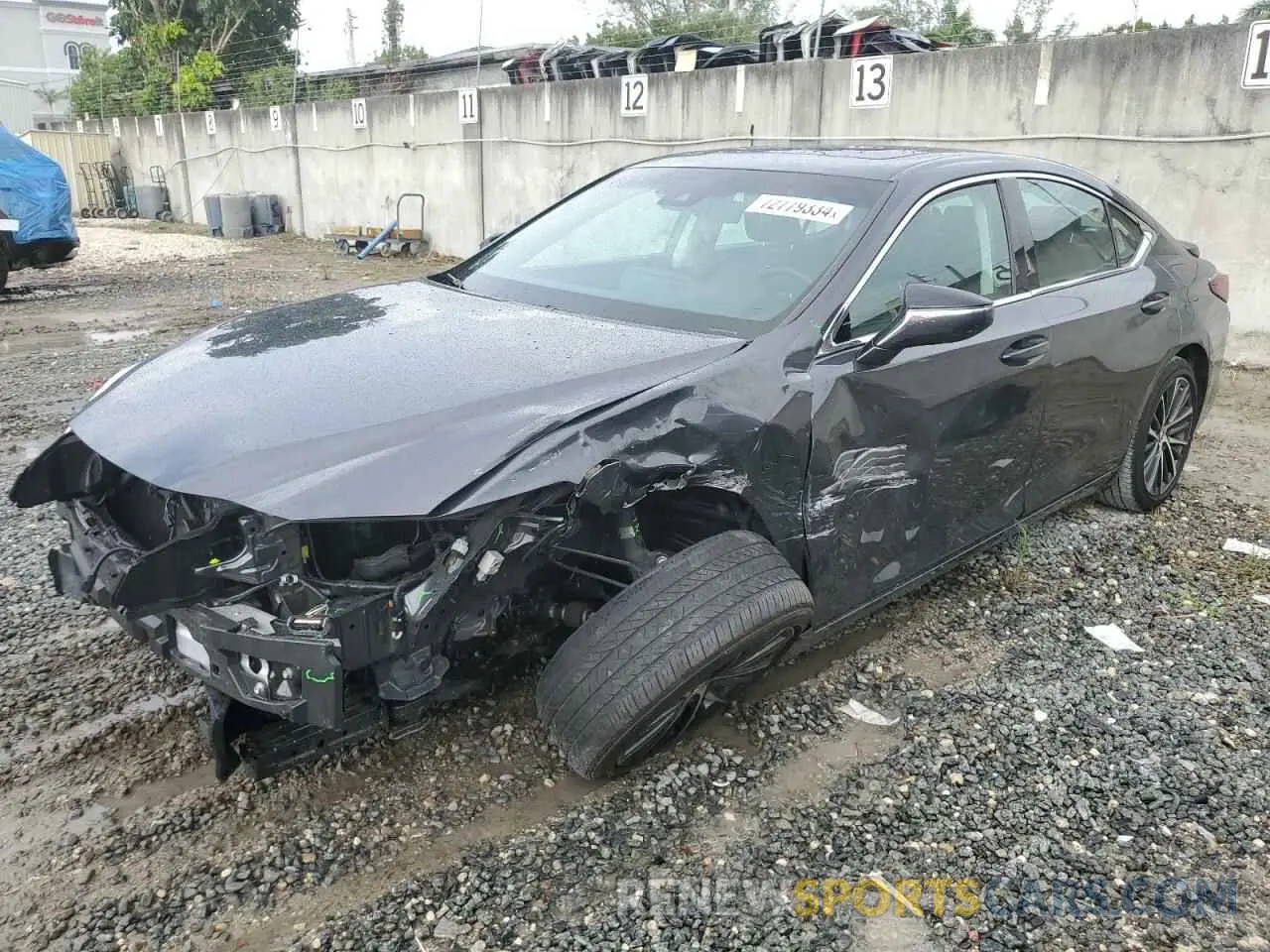 1 fotografías del automóvil dañado 58ADZ1B1XNU126065 LEXUS ES350 2022