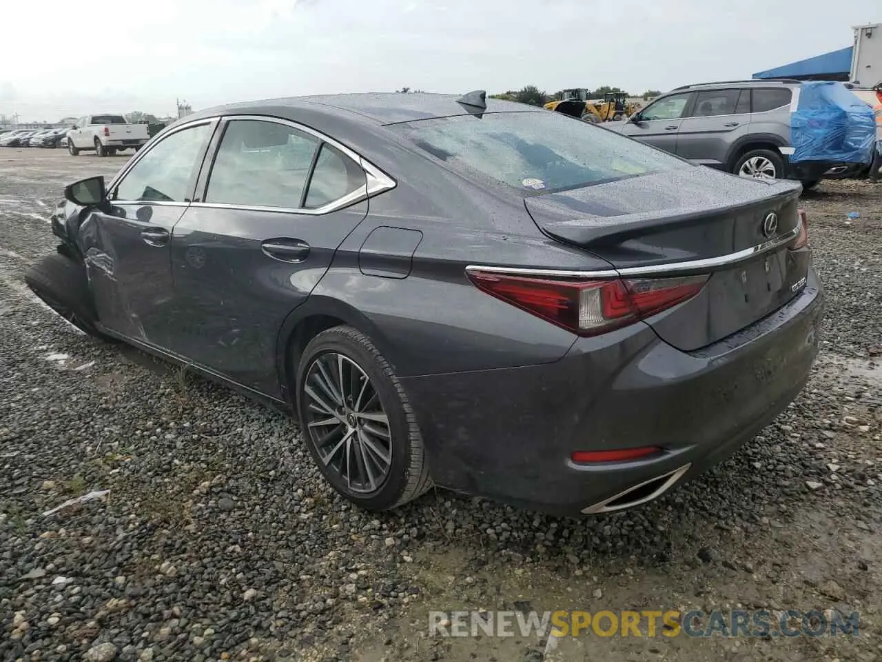 2 fotografías del automóvil dañado 58ADZ1B1XNU126065 LEXUS ES350 2022
