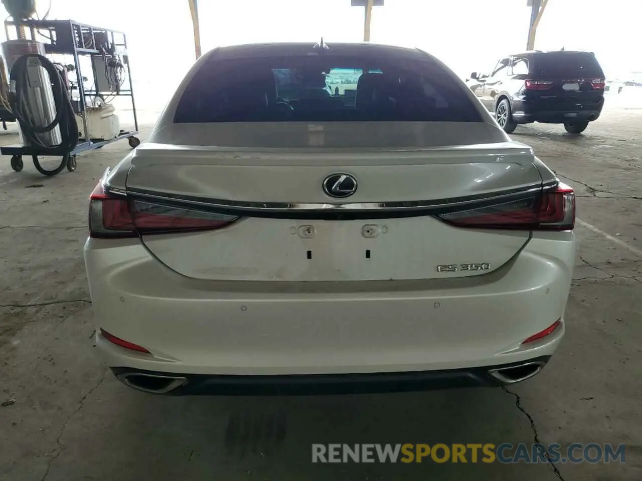 6 fotografías del automóvil dañado 58AEZ1B10NU113829 LEXUS ES350 2022
